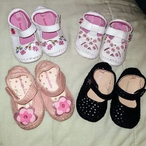 Sz 4 Girls  Koala Kids shoes  * 4 Pairs *